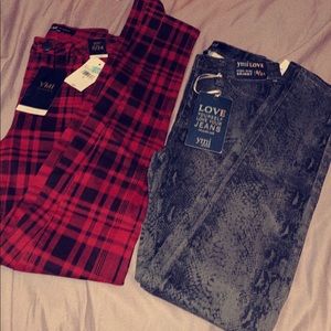 Various colors of skinny brand new with tags